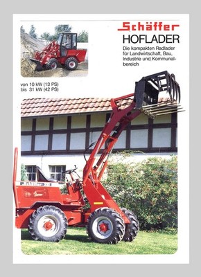 Schäfer Farm Loader Program from 13 PS to 42 PS