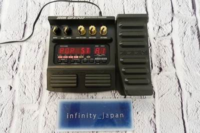 Zoom GFX-707 Gitarren-Effekt-Pedal-Prozessor schneller Versand nur aus Japan-...