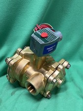 ASCO 8316G34 24VDC 1 NPT NC Valve Operates 120V AC 3 Way Air Water