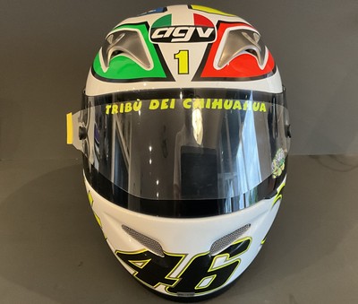 Valentino Rossi Autographed AGV Ti-Tech LE Helmet 2006 Mugello