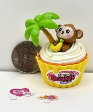 New Rare Banana Monkey Muffins With Signs Zuru Mini Brands KAWAII