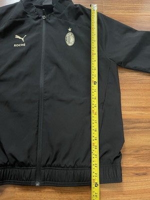 Puma AC Milan X Koche Prematch Black Jacket Women's Medium | eBay