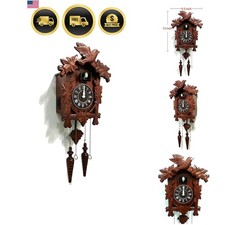 Cuckoo Clock Vintage Large Wooden Wall Clock ...