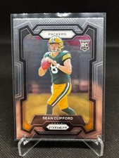 2023 Panini Prizm Sean Clifford Packers Rookie Card #338. rookie card picture
