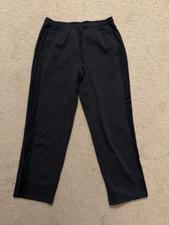 Pantalón de chándal Lululemon Pace Breaker brillo regular para hombre L negro precio de venta sugerido por el fabricante $148
