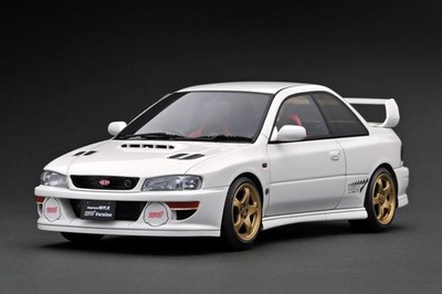 Ignition Model IG3553 1/18 Subaru Impreza WRX Type R STi GC8 White