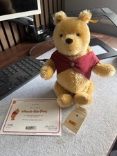 steiff winnie the pooh bear (c.1999) excellent condition tags