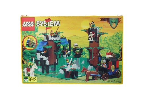 LEGO Castle Dark Forest Fortress (6079) 100% Complete w/ Box & Instructions