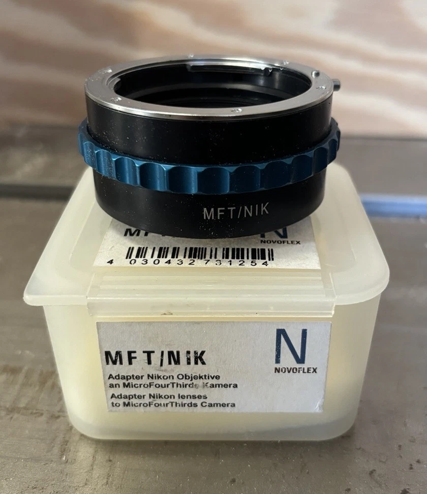 Bague Adaptatrice Novoflex Minolta MD Vers Micro Four Thirds - NEUF
