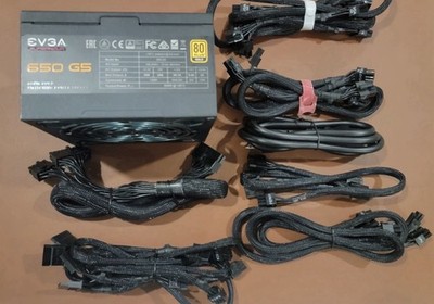 EVGA SuperNOVA 650 G5 80 Plus Gold 650W Fully Modular Power Supply and Cables