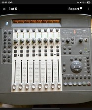 Digidesign Command 8 DAW Control Surface original PSU Included, faders working
