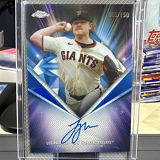 Logan Webb Chrome 2026 Diamond /150 #75D Auto