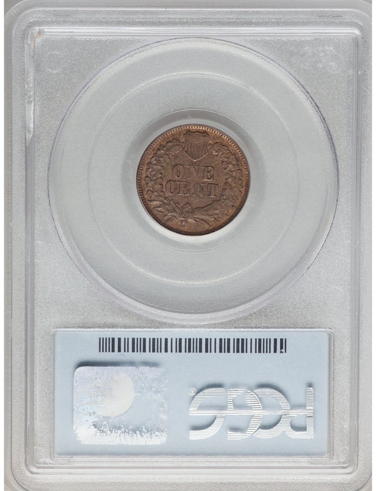1877 Indian Head Cent PCGS XF 45 Extra Fine - The Key date!!! - Image 2 of 2