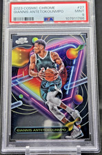 2023-24 Topps Cosmic Chrome #27 Giannis Antetokounmpo PSA Mint 9 (JBC2770)