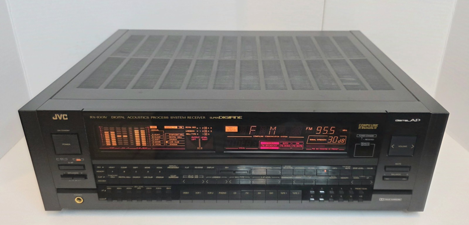 JVC RX-1001V *HOLY GRAIL OF ALL JVC RECEIVERS* EXTEMELY RARE. SERVICED. A+ COND.