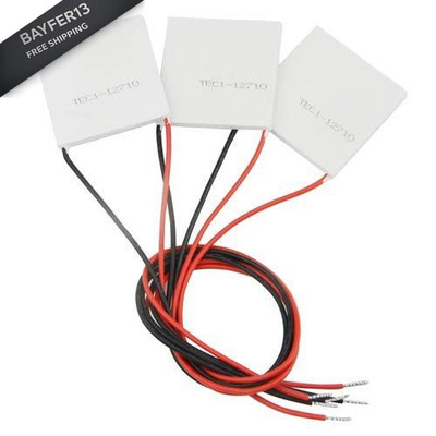 BXQINLENX 3 PCS TEC1-12710 Thermoelectric Cooler Peltier 40X40 