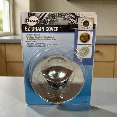 Danco EZ Drain Cover Metal Chrome 10528 