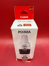 Canon GI-20PGBK Pigment Black Ink Cartridge 3383C001 ✨❤️✨ NEW! SEALED INSIDE!