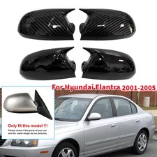 Abs Side Wing Mirror Cover Protector Caps No Light For Hyundai Elantra 2001-2005 Abs Side Wing Mirror Cover Protector Caps No Light For Hyundai Elantra 2001-2005