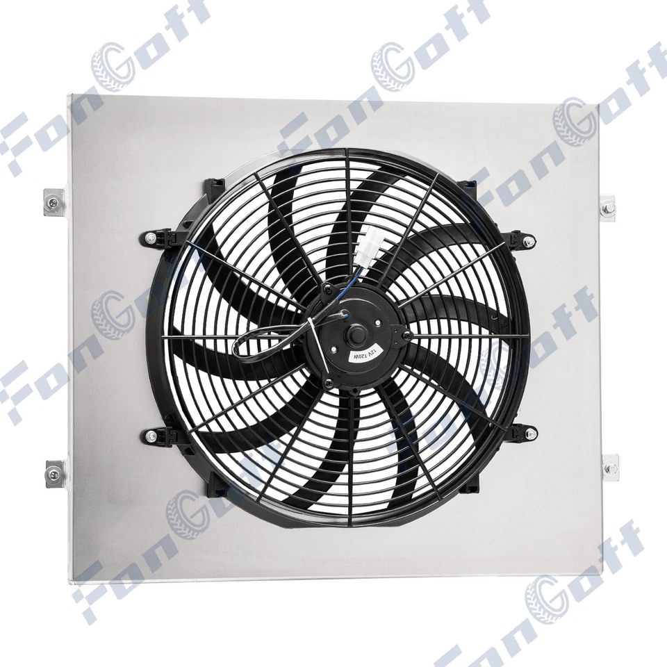 Aluminum Shroud & 16" Fan Fit 1998-2011 Ford Explorer Ranger Mercury Mountaineer - Image 2 of 4