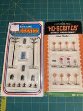 VTG Life-Like HO scale Scenics City Sidewalks Street Highway 01112 & 01115