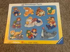 Ravens burger 10 Pice Tray Puzzle Nice Condition. 1995. Made In Germany