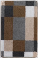 Kleine Wolke Badteppich Edge Lbh 120X70X2 Cm Braun Badematte