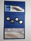 2014 KENNEDY HALF-DOLLAR 50TH ANNIVERSARY SILVER COIN SET OGP WITH COA - 4 COINS
