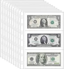 30 Money Binder Refill Sheets 3-Pocket Dollar Bill Sleeves for Collectors NEW