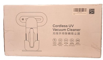SWDK Bed Vacuum Cleaner Cordless, UV Mattress Vacuum Cleaner Powerful...