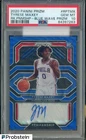 2020 Panini Prizm Penmanship Tyrese Maxey RC Rookie AUTO PSA 10 GEM MINT