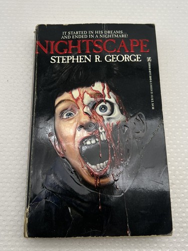 Stephen R. George - Nightscape ZEBRA HORROR PAPERBACK RARE OOP!! - Picture 3 of 9