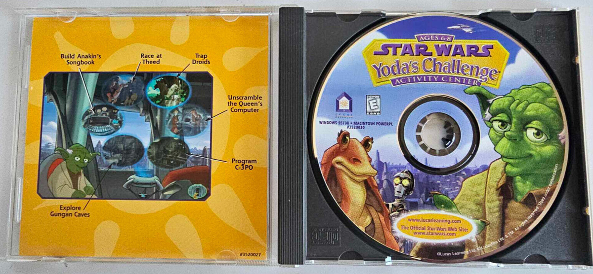 STAR WARS - Yoda's Adventure - Activity Center PC - édition Allemande - Collection