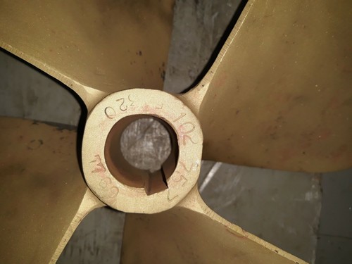 Hélice federal Michigan DQ/EQ, 19 X 18,5 X 4 X 1,5" orificio, nibral, precio recto - Imagen 3 de 7