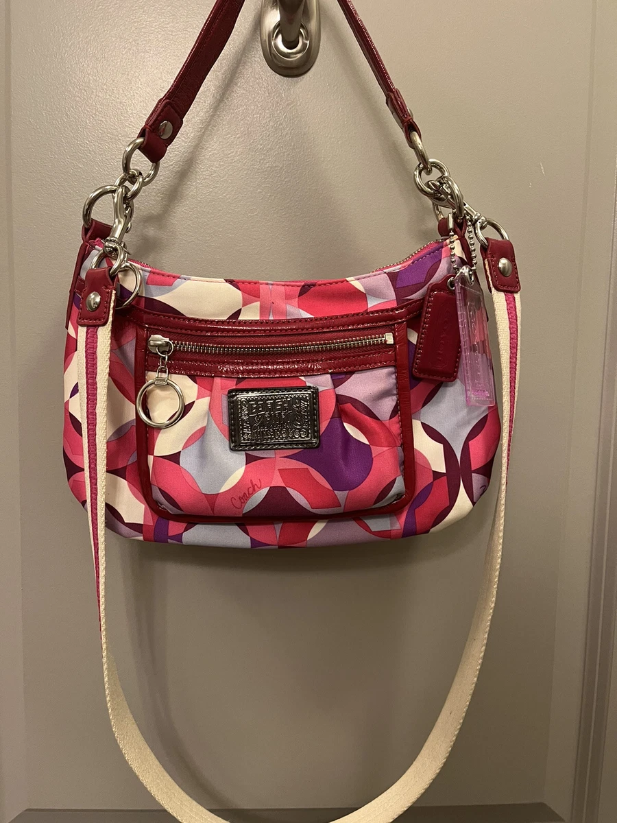 $30 in bundle - Used coach purse | Coach purses, Black leather coach purse,  Red shoulder bags