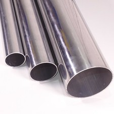 Aluminium Round Tube / Pipe - Alloy Polished Various Sizes Bar Strip