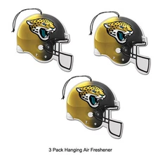 New Team ProMark NFL Jacksonville Jaguars Long Lasting Scent Air Freshener 3Pack