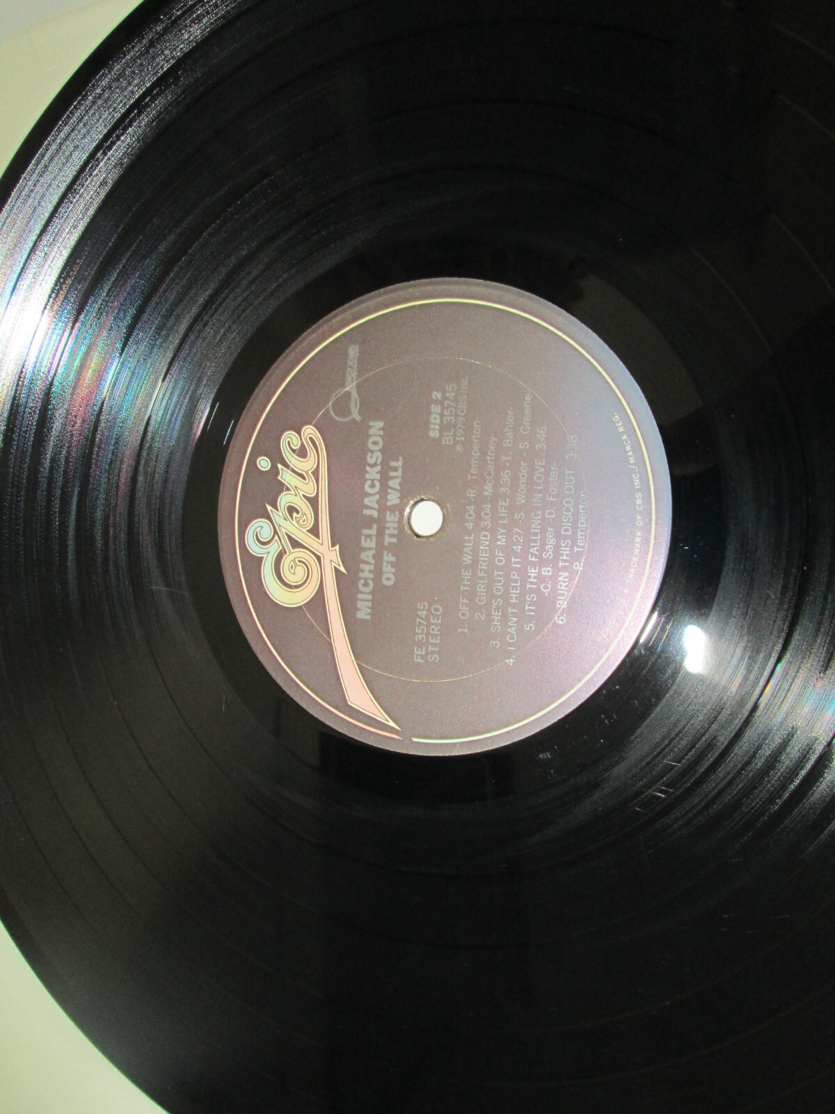 Michael Jackson Off The Wall Vinyl Record LP ULTRASONIC CLEAN eBay