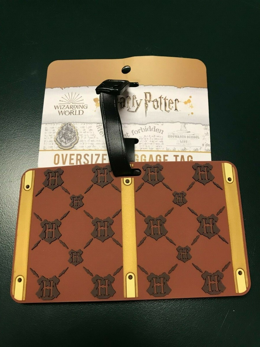 Étiquettes Bagages Harry Potter - Hogwarts - Lot De 2 - Neuf