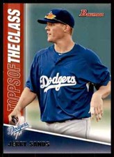 2011 Bowman Topps of the Class Jerry Sands TC1 Los Angeles Dodgers
