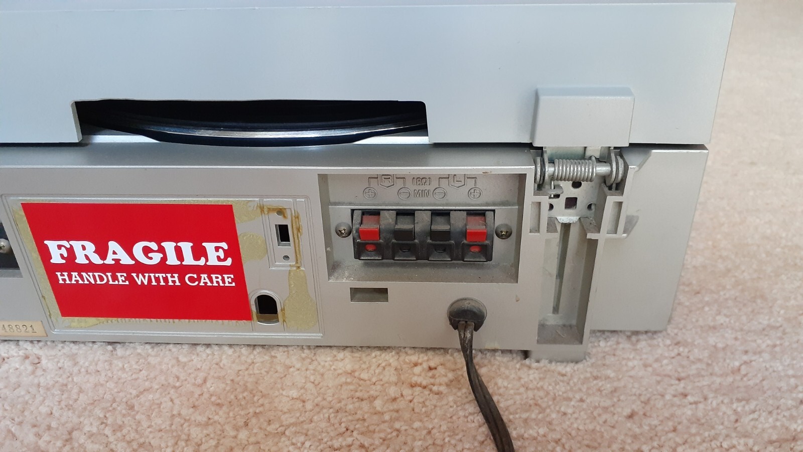 Panasonic SG-V300 Stereo Cassette Turntable AM/FM Music System Read Description!