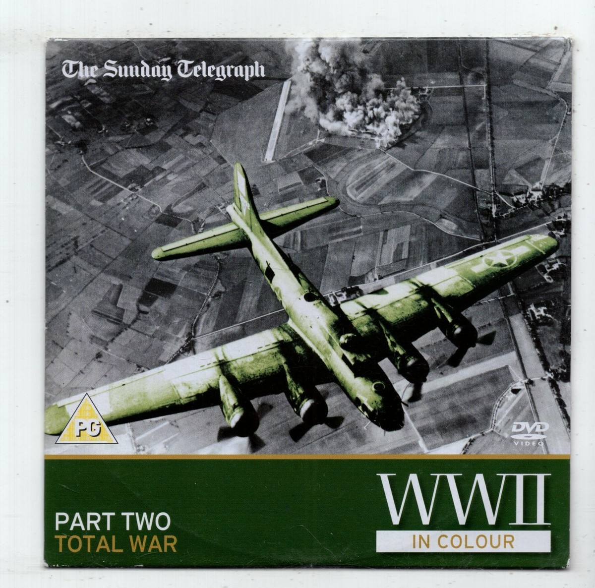 KO155) Sunday Telegraph: WWII In Colour Part 2, Total War - DVD