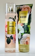 Bath and Body Works Rose Set Spray and Lotion 8oz