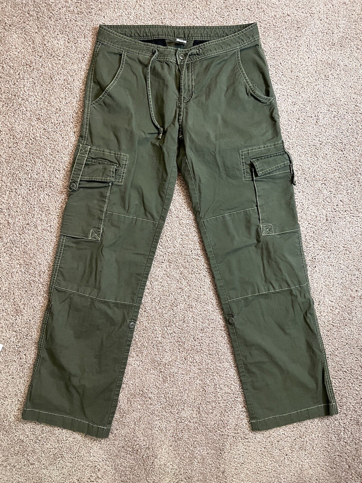 Prana Women’s Outdoor Cargo Pants Women 2 Olive Green eBay