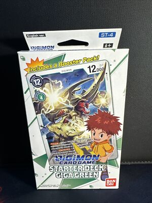 digimon card game starter deck giga green Lillymon [ST4-10] (Official Tournament Pack Vol.3) [Starter Deck: Enter the world of Digimon and explore the countless amount of creatures available to you Digimon Card Game Starter Deck