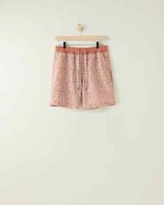 NEW 68 Fair Harbor Bayberry 7 in Swim Short w Built in Liner - Floral Colorway