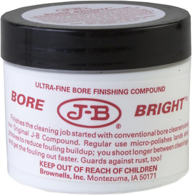 Brownells J-B Bore Bright Gun Cleaner Solvent Oil-Paste, Gunsmithing Tools Maint