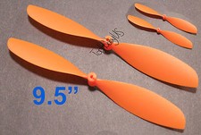 4PCS 4x9.5"  1.4mm Rubber Band Powered Plane Air Plane Propellers US SELL/SHIP 
