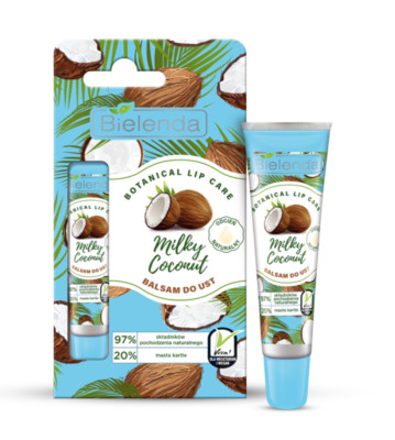 Bielenda Botanical Lip Care Milky Coconut Balm 10 g