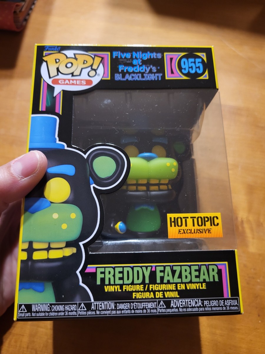 ☆彡 Funko Pop! Five Nights at Freddy's Fazbear Blacklight Hot